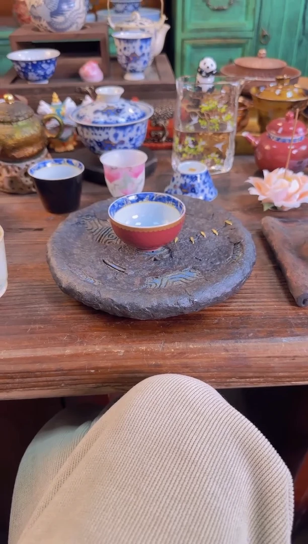 【闪购商品】其他茶器茶器 豆红圆口杯