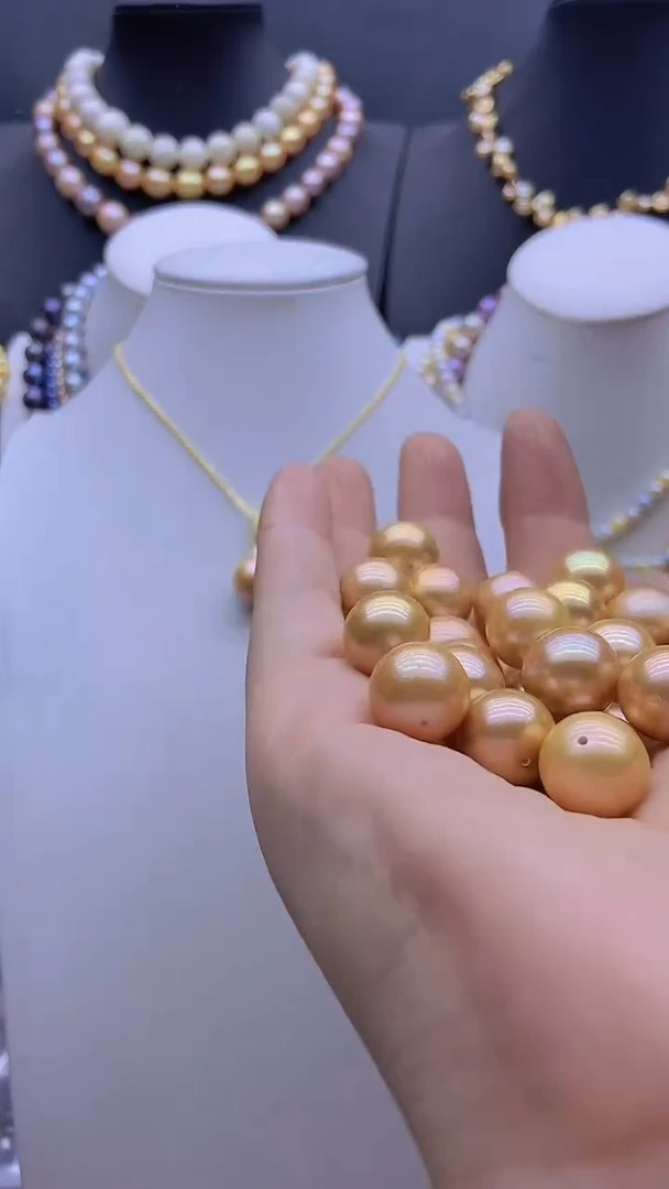 淡水珍珠未镶嵌颈饰1