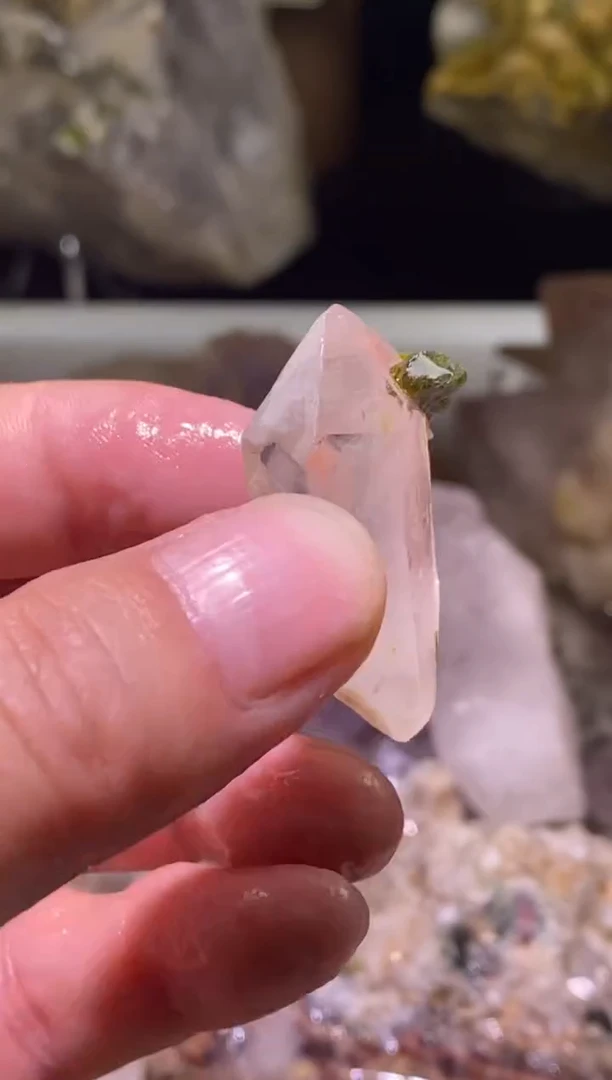 未镶嵌珠宝半成品水晶22号四川美姑超七花园水晶