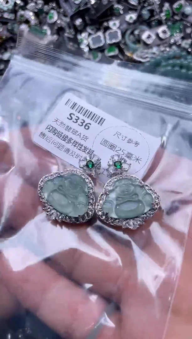 【闪购商品】翡翠颈饰未镶嵌S336多样性发其一