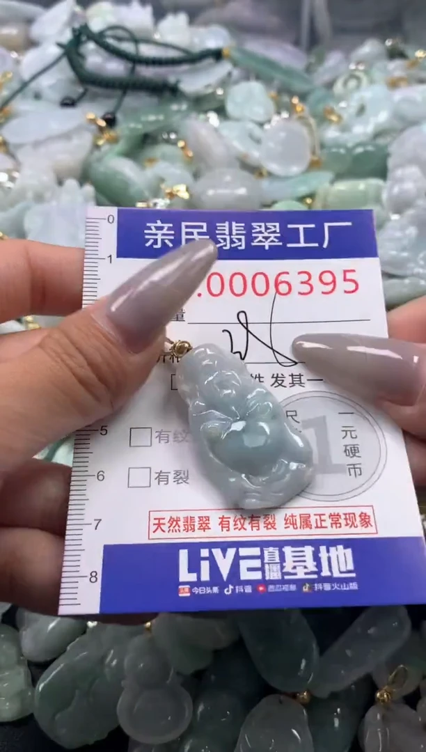 颈饰未镶嵌翡翠6395