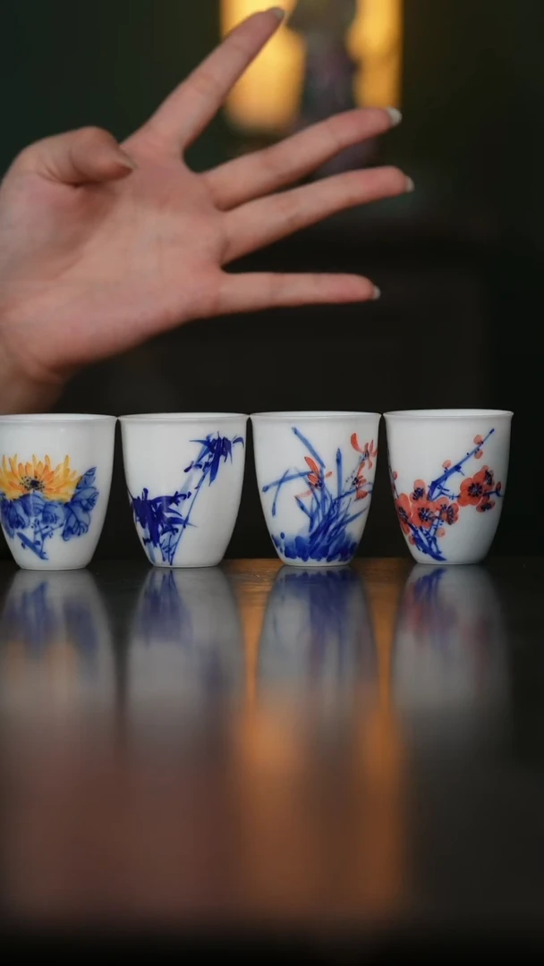 摆件景德镇陶瓷杯/碟/盘/碗