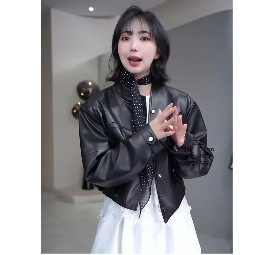 设计感独特别致酷飒外套女春季新款宽松减龄上衣超好看气质小衫