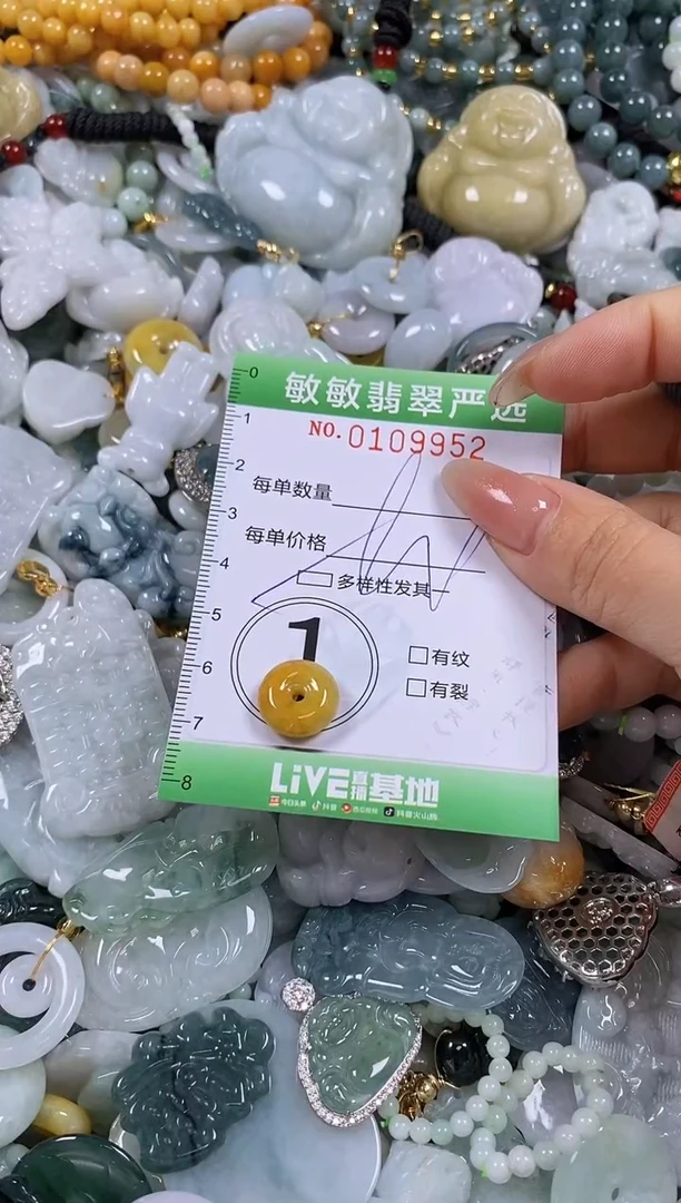 【闪购商品】翡翠颈饰未镶嵌闪购0109952多样性发其一