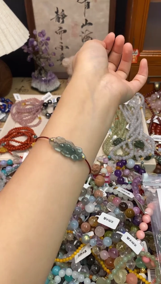 银S925镶嵌翡翠手饰468