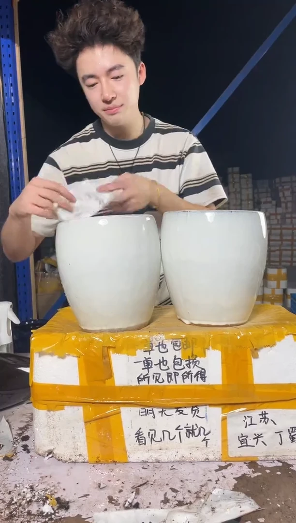 紫砂花盆紫砂花盆宜兴紫砂粗陶花盆18*21
