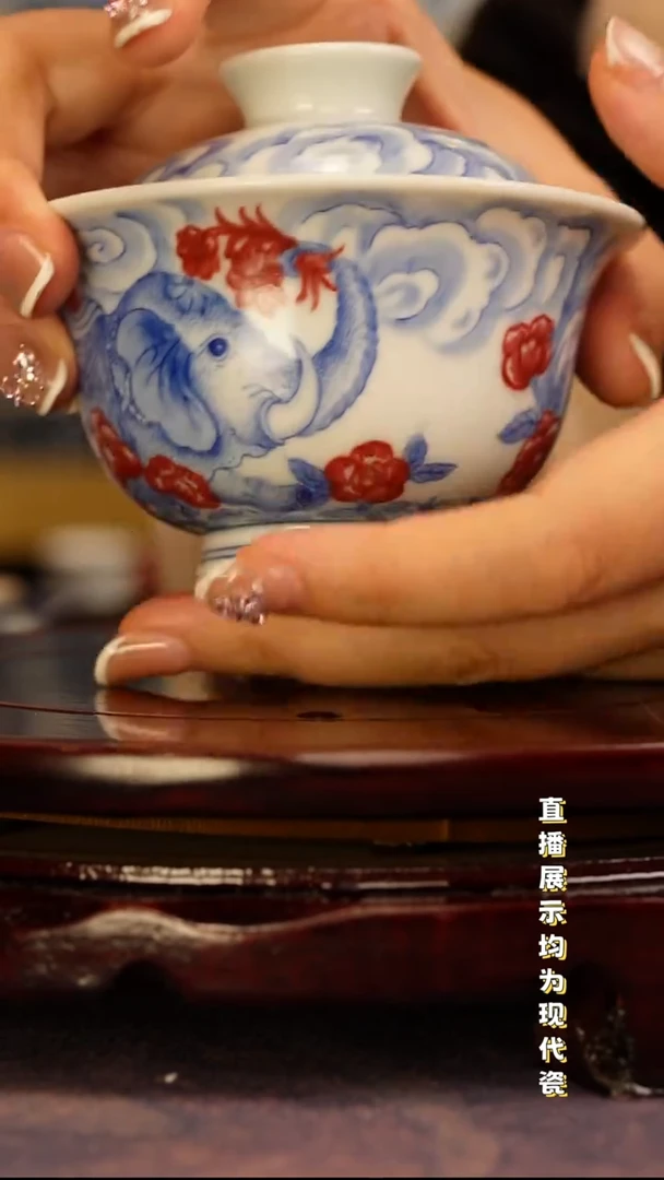 景德镇手工手绘陶瓷杯