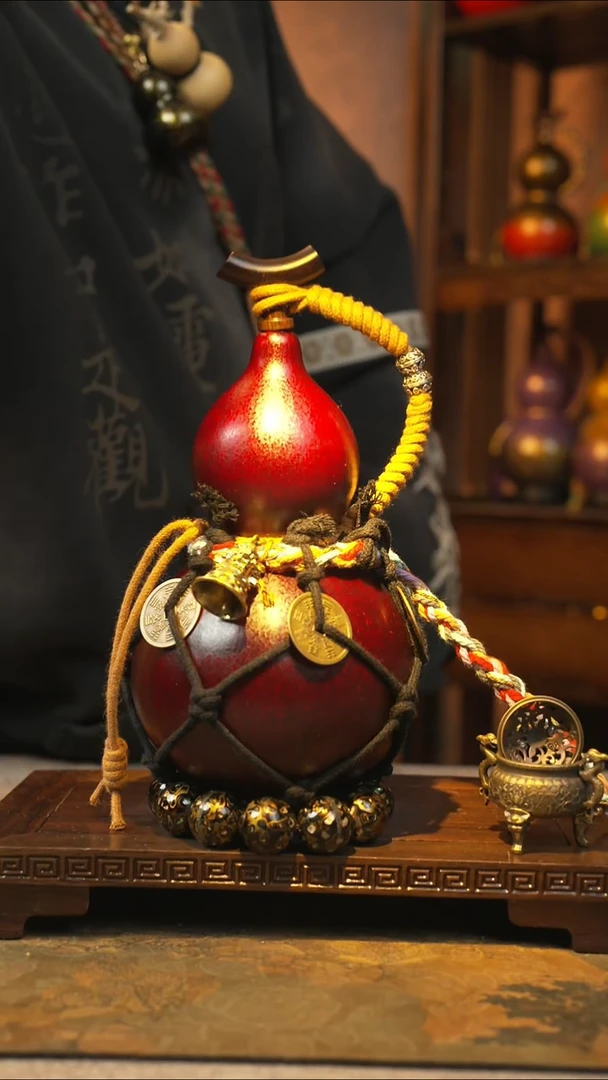 304大漆一物一拍记葫堂出品【不带手串】