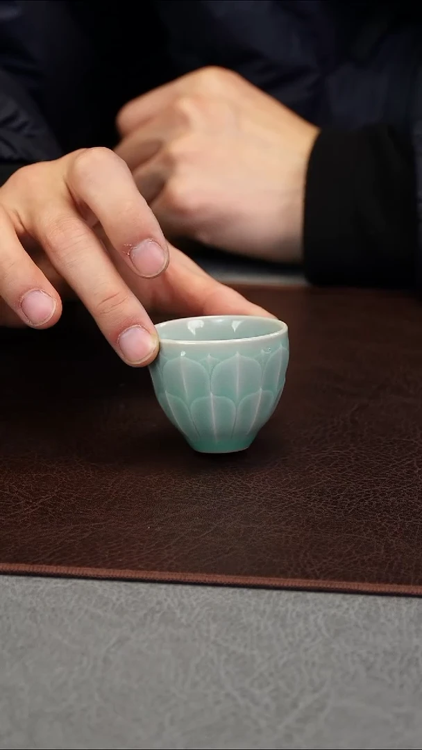 青瓷手工茶器包邮不带礼盒
