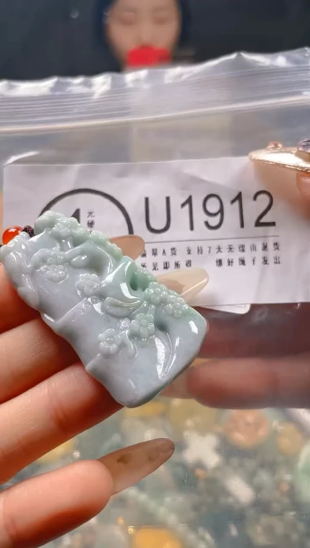 【闪购商品】翡翠颈饰未镶嵌/U/翡翠A货一图一物