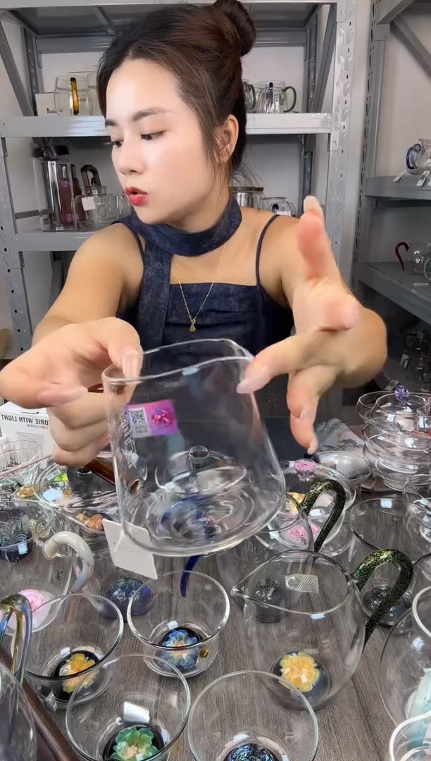 手工艺品玻璃禾器 承轩 琥珀禾器