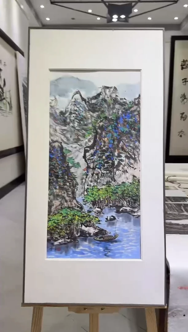 国画炳山艺术--李学功老师作品