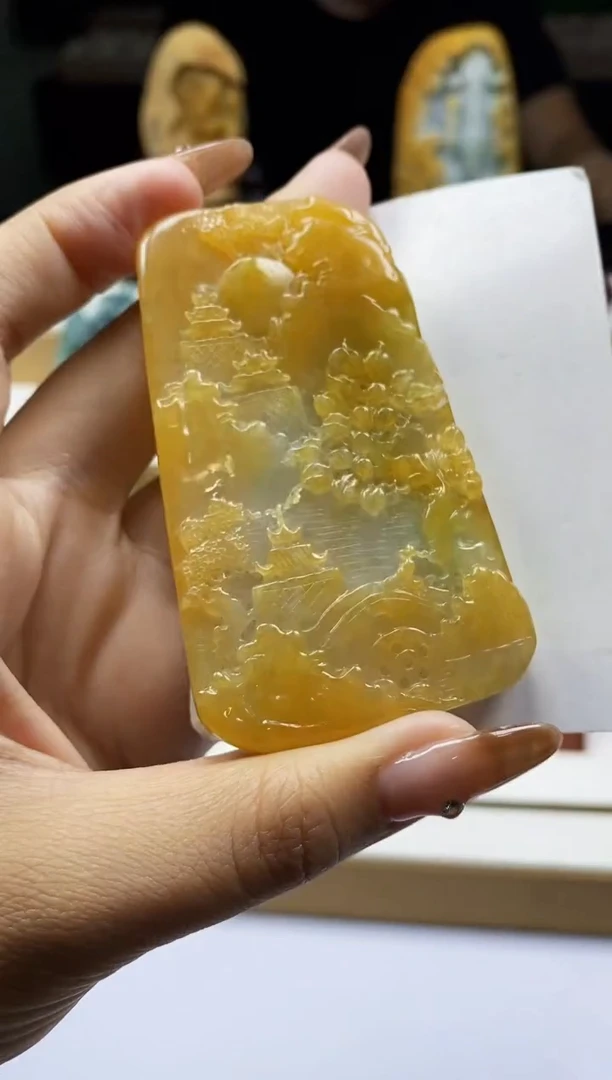 颈饰未镶嵌翡翠翡翠A货