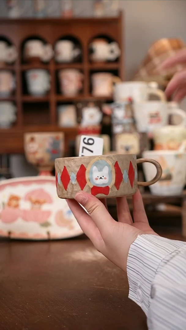 可爱川谷原创陶瓷8.2直播福利微瑕776随机