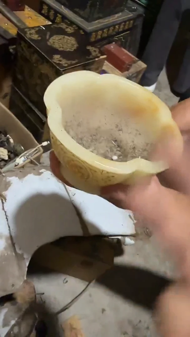 木闪电购链接精品摆件王小花缸