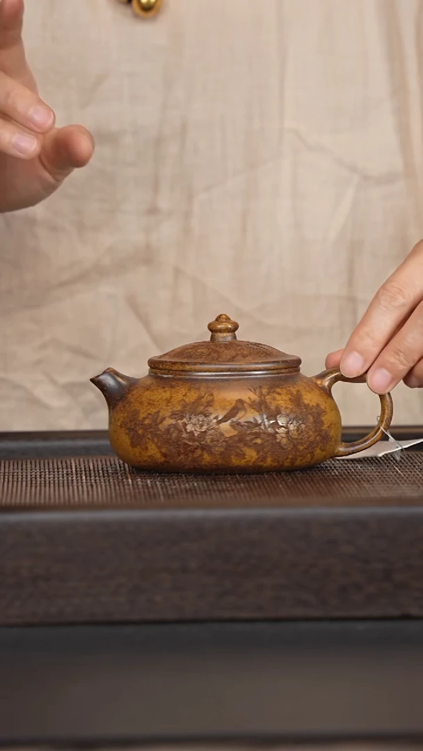 茶壶紫砂宜兴紫砂壶H3884