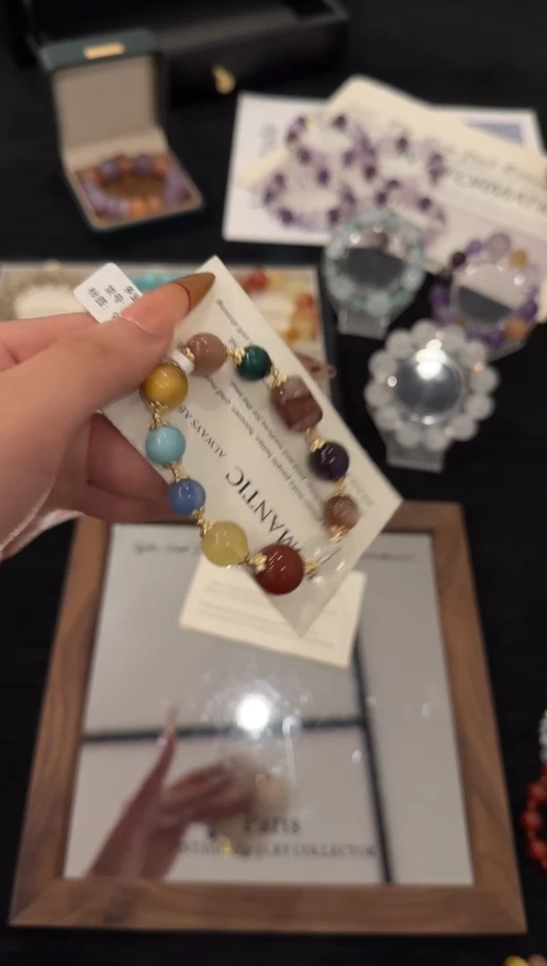 未镶嵌手链水晶田曦薇同款x2975