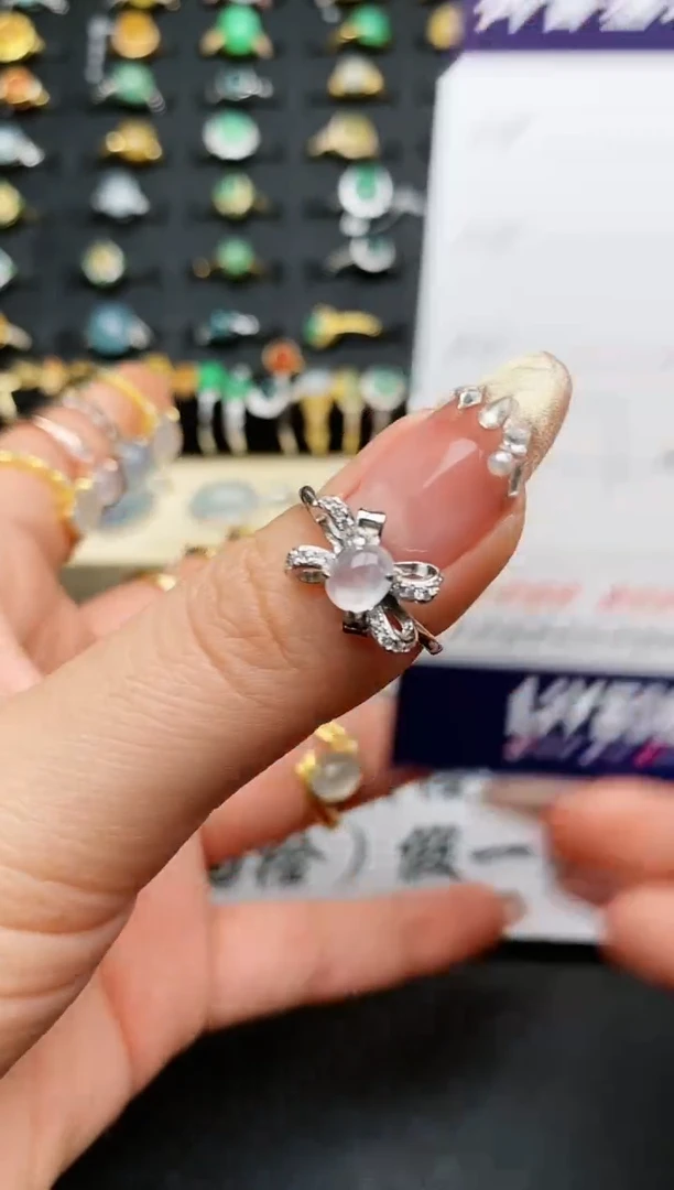 【闪购商品】翡翠戒指银S925镶嵌........
