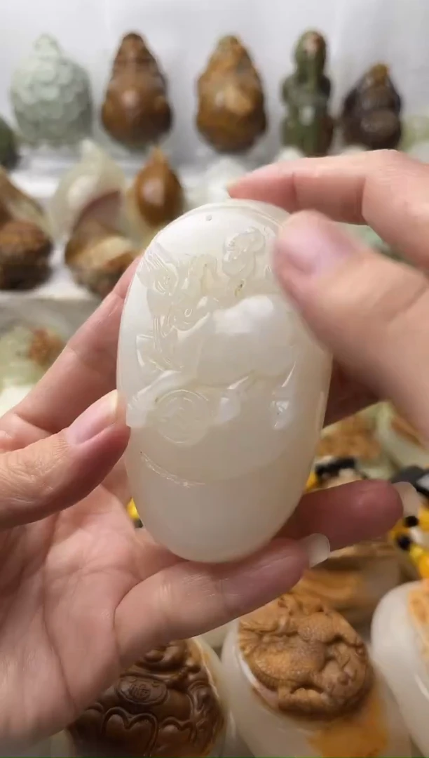 石材古青石棉纹正常不退换牛