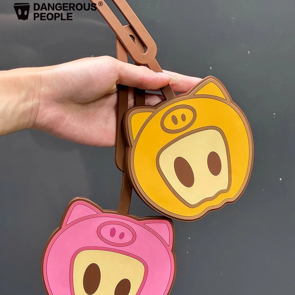 Dangerouspeople薛之谦dsp可爱潮牌配饰行李吊牌背包行李箱挂牌