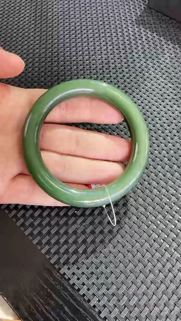 【闪购商品】和田玉（碧玉）手镯未镶嵌约61mm