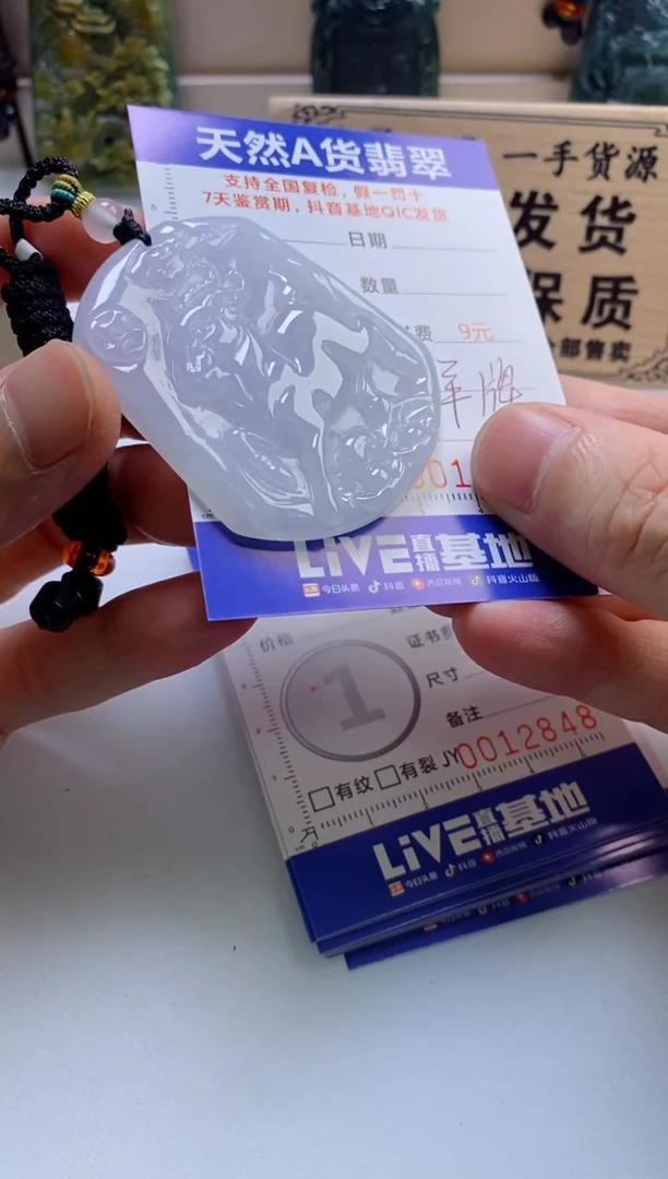 颈饰未镶嵌翡翠