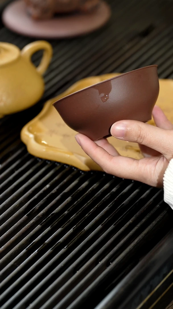 茶杯紫砂120cc主人杯