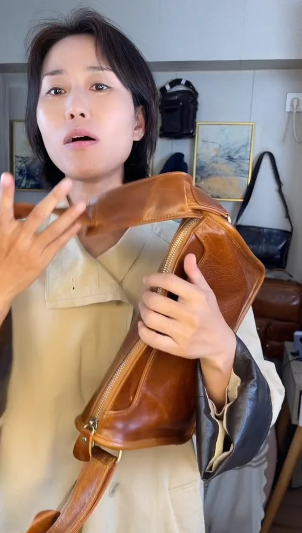 牛皮林*哥大号棕色