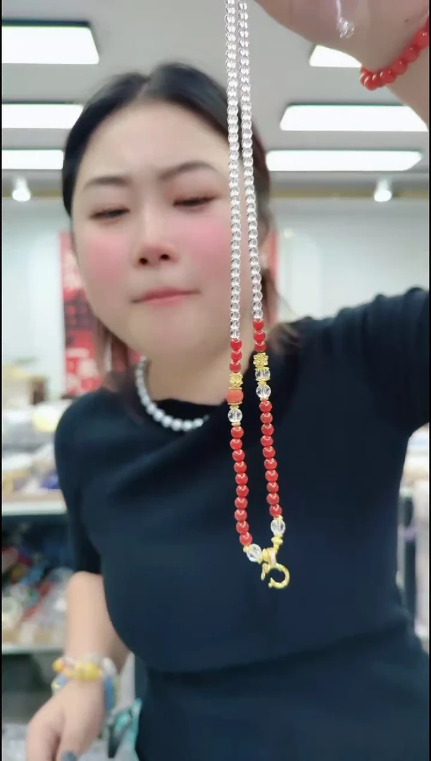 【闪购商品】南红玛瑙颈饰合金3067 南红万能链
