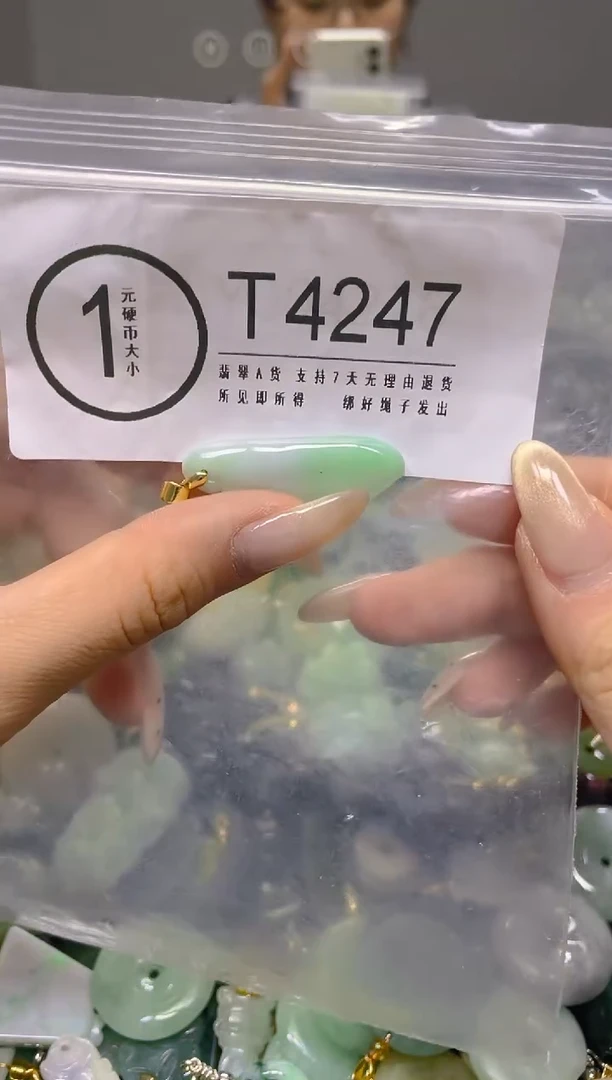 颈饰未镶嵌翡翠/ T /翡翠A货，一件也是批发价