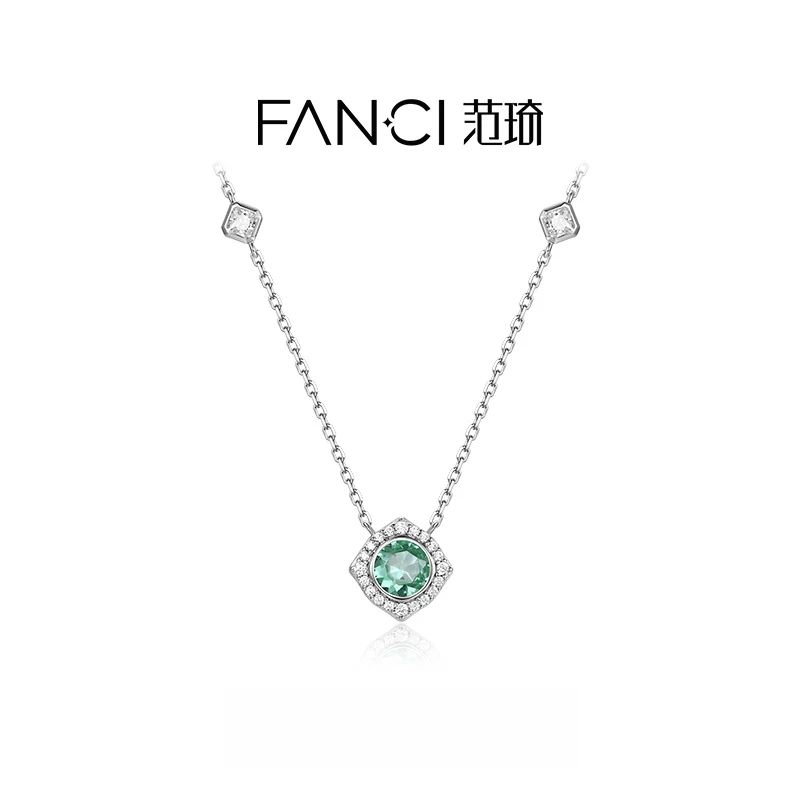 FANCI/范琦 坠链均925银 星光许愿池项链女款精致送女生礼物