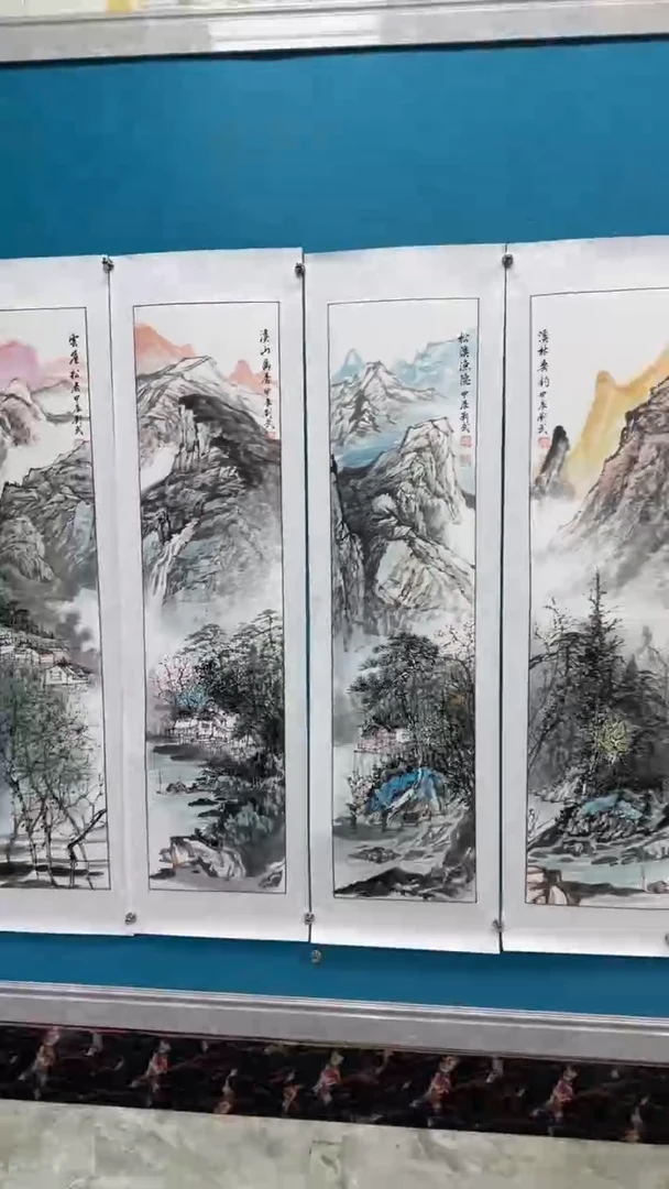 国画启辰艺术刘武手绘-国画44
