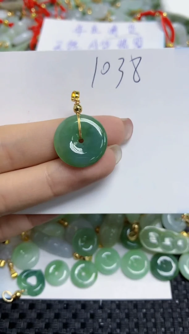 【闪购商品】翡翠颈饰合金天然A货翡翠