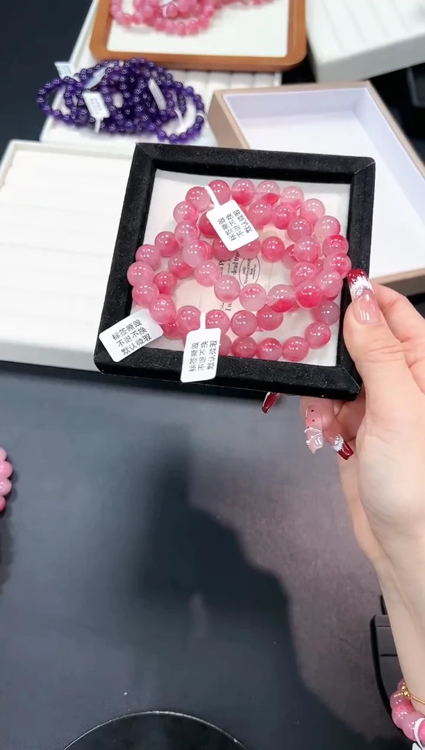 【闪购商品】石英质玉手串未镶嵌27O多样性发其一/1条11mm默认微瑕