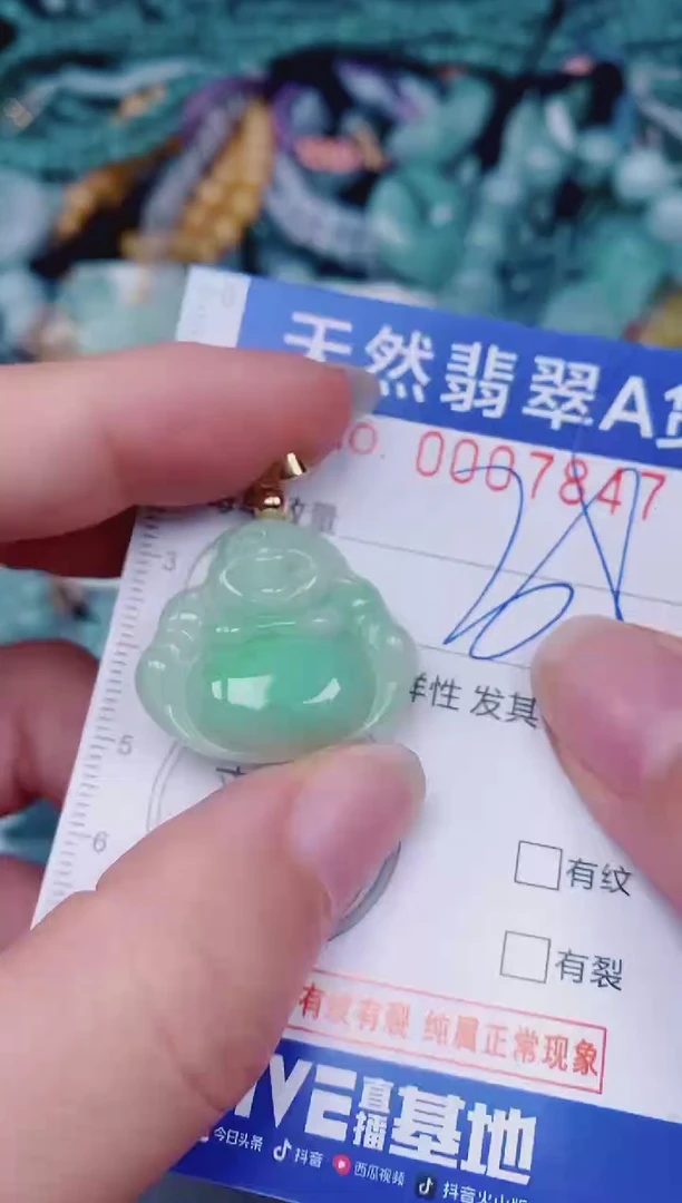 颈饰未镶嵌翡翠00007847