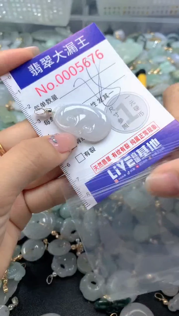 颈饰未镶嵌翡翠5676