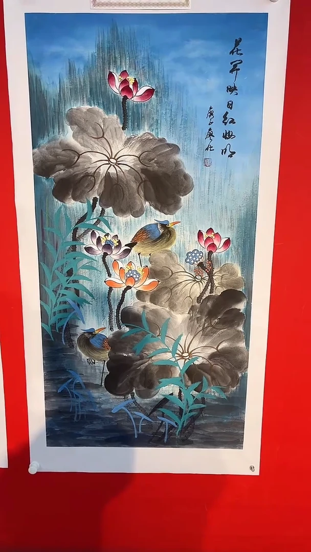 国画廖化老师国画作品