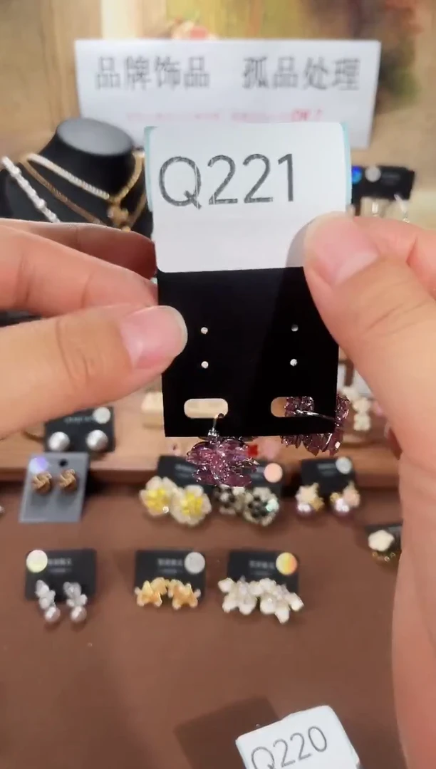 合金925银锆石Q221