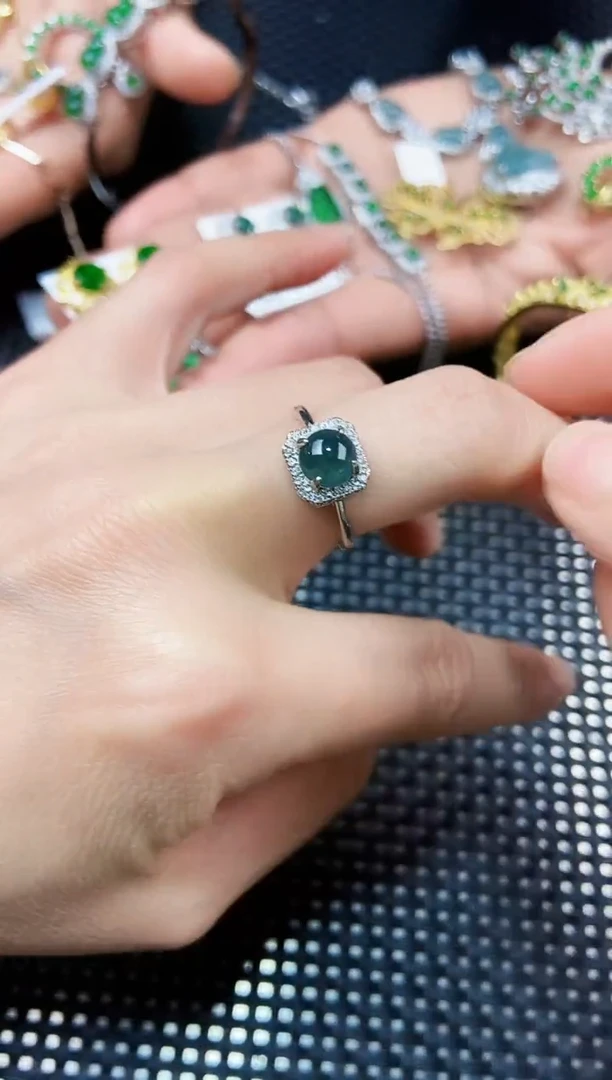 【闪购商品】翡翠戒指未镶嵌11111111111
