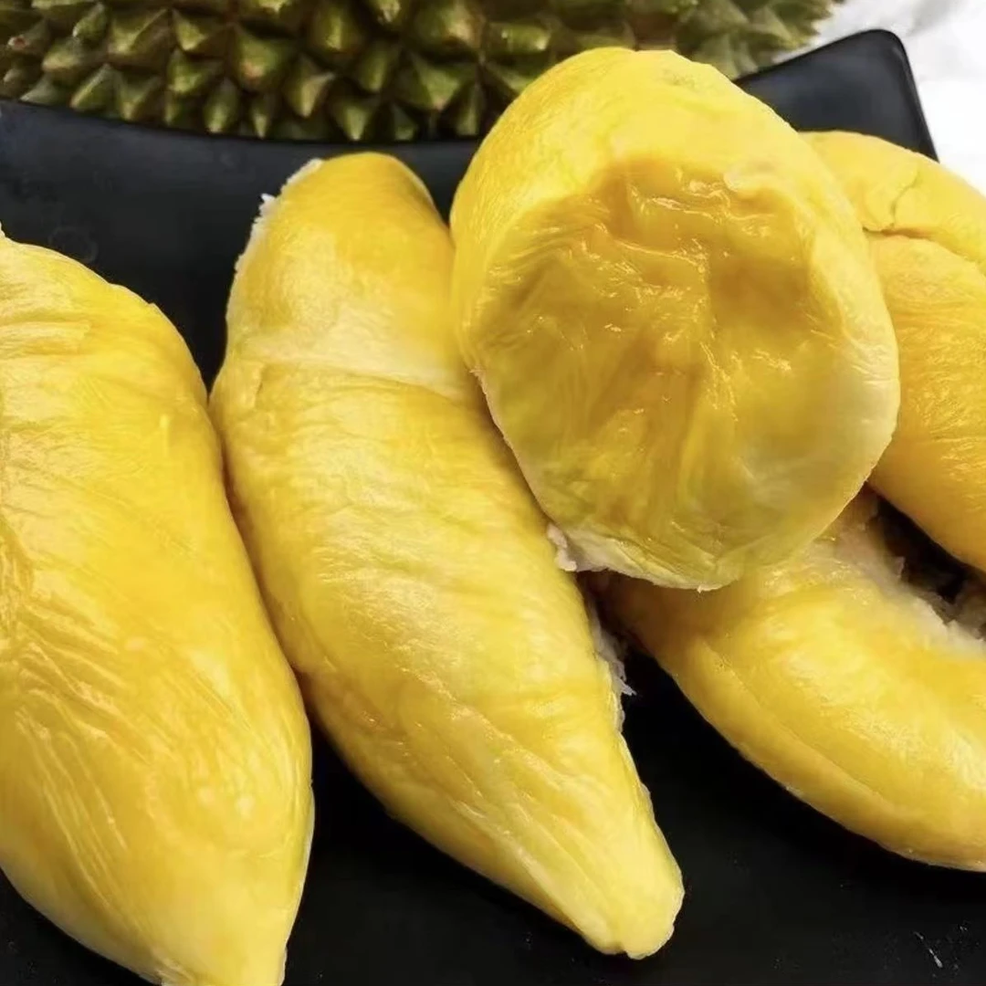 【三层海鲜】金枕榴莲 液氮冷冻榴莲肉果肉清甜 A果 1200g/盒