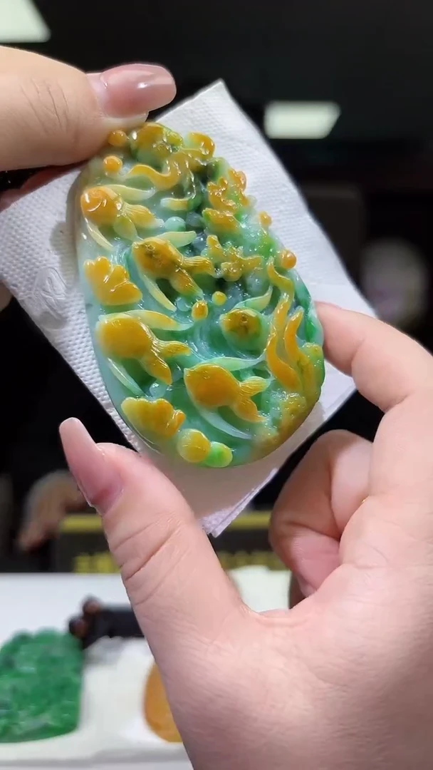 未镶嵌定制翡翠01/1229/C/海底世界