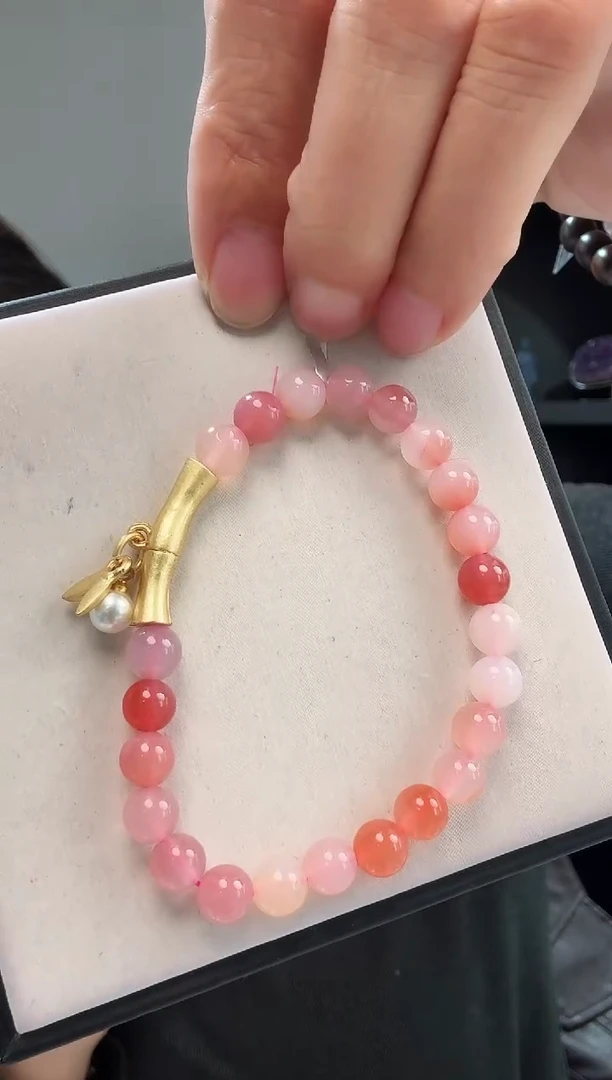 未镶嵌手链玛瑙/玉髓优1580 约7mm