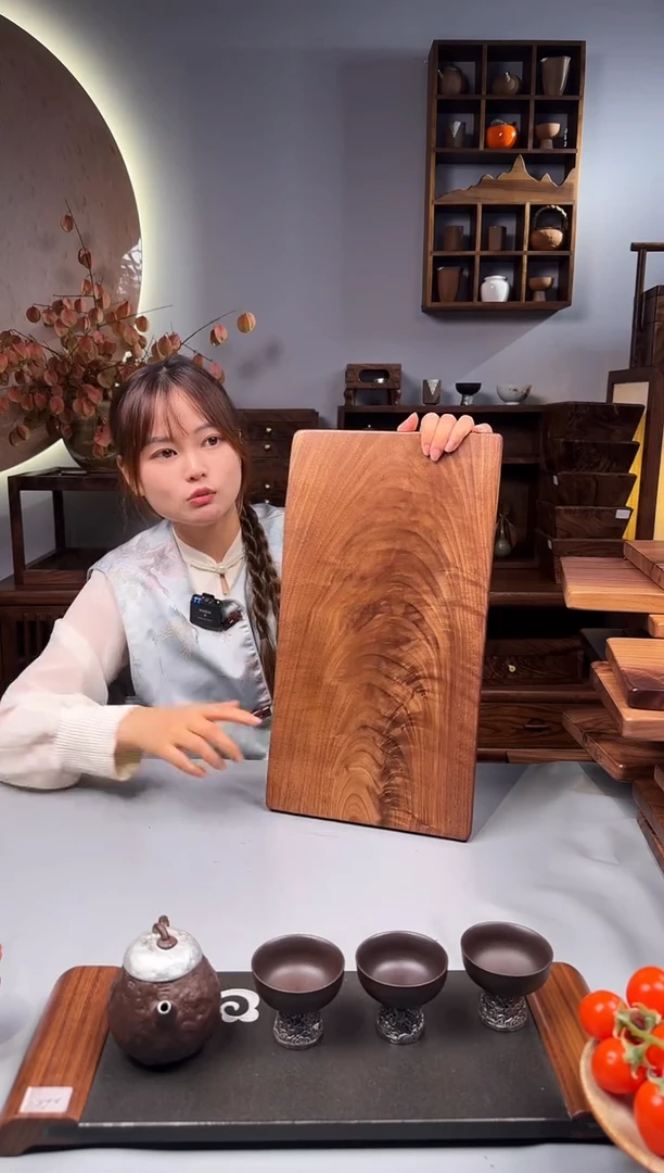 北美黑胡桃实木原木43.5*23.5
