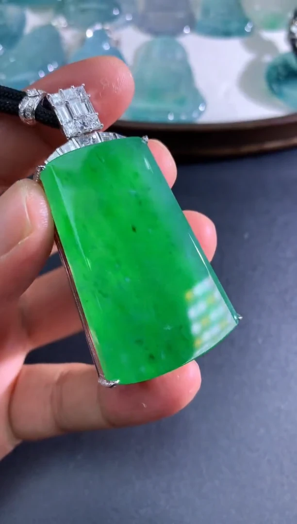 吊坠(不含链)未镶嵌翡翠天然A货翡翠 定制翡翠 定金