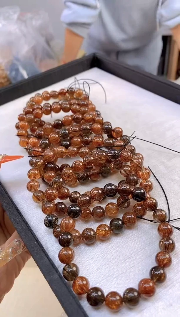 【闪购商品】水晶手串未镶嵌048/多样性发其一/卡9