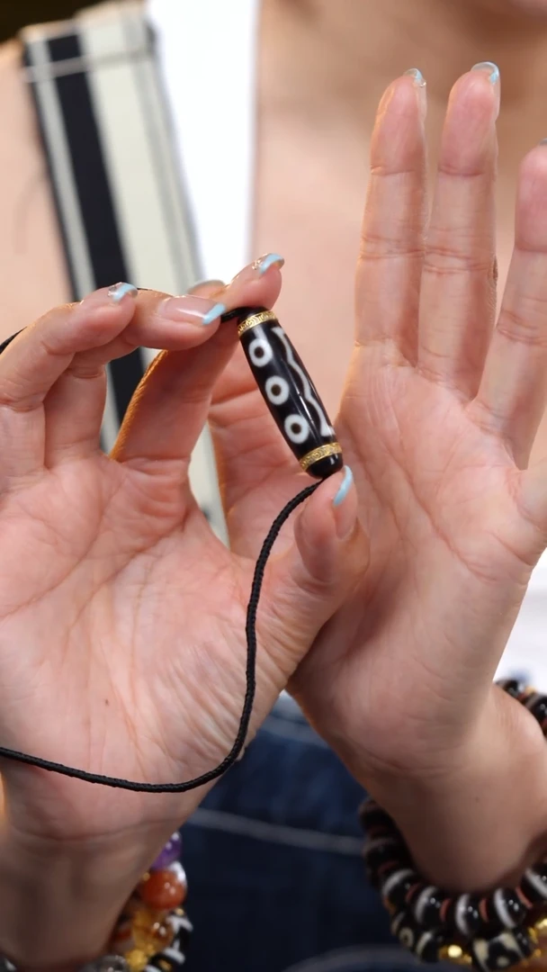 玛瑙/玉髓颈饰18K金镶嵌S53657多样性发一