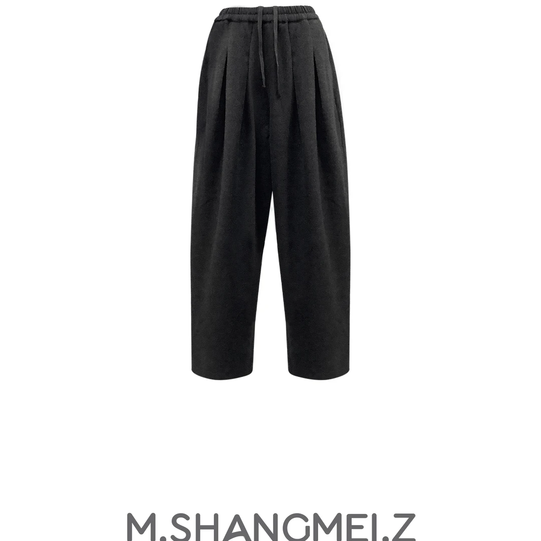 M.SHANGMEI.Z/沐熙【精挑细选】美大哥简约宽松ins显瘦休闲裤x0705