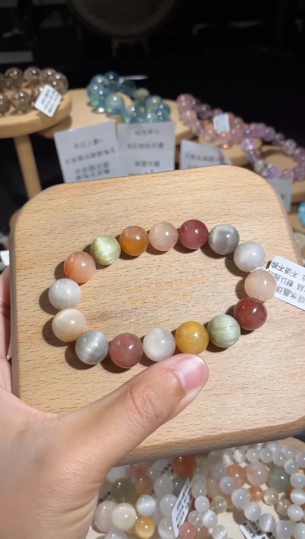 未镶嵌手链水晶36号多样性发一M12+