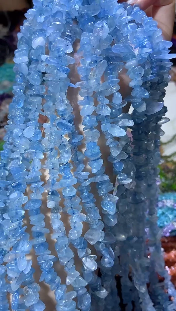 水晶珠宝半成品未镶嵌海蓝宝