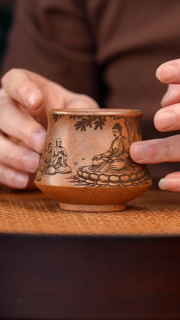 茶杯紫砂宜兴全手工紫砂杯